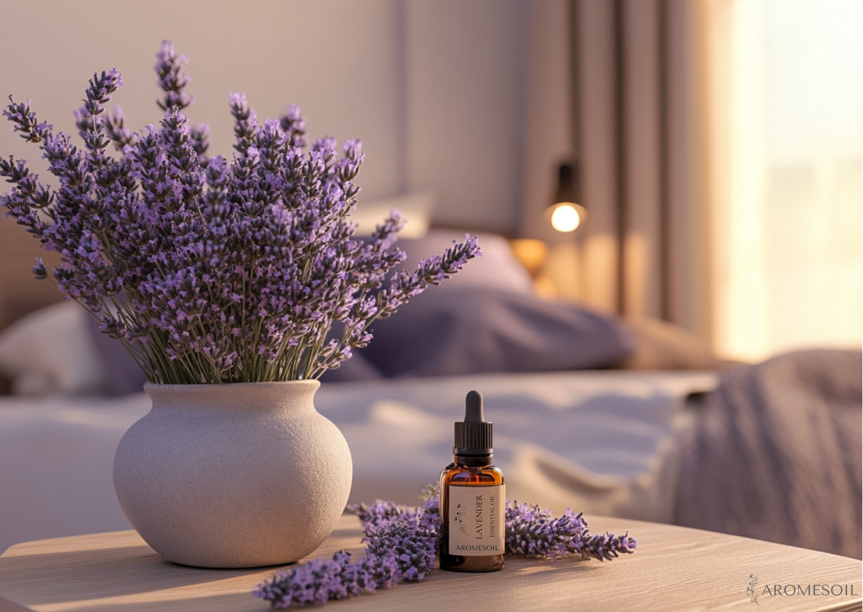 Aceite Esencial de Lavanda para una Rutina Nocturna