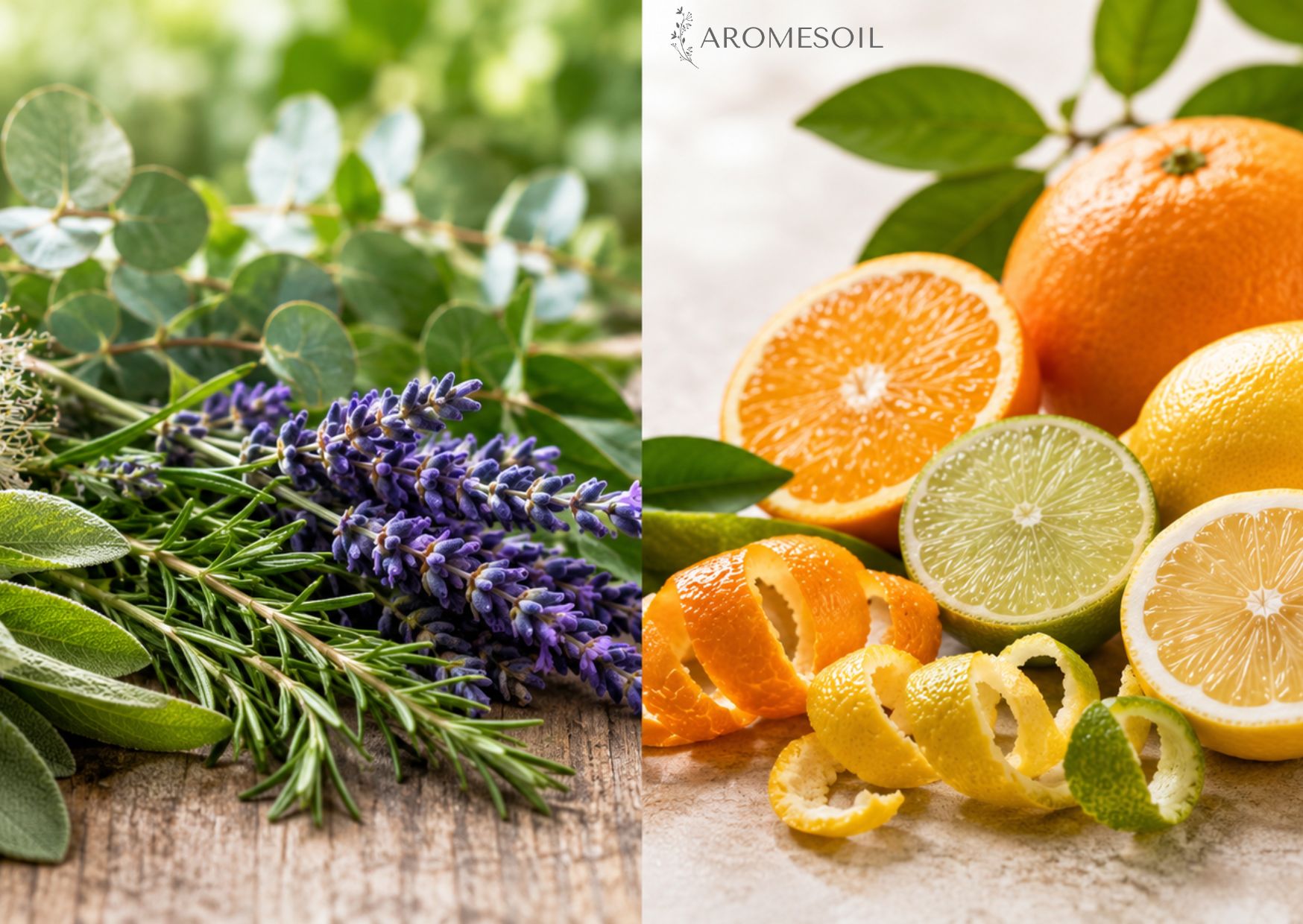 Steam Distilled vs. Cold Pressed Essential Oils / Aceites esenciales destilados al vapor vs. prensados en frío